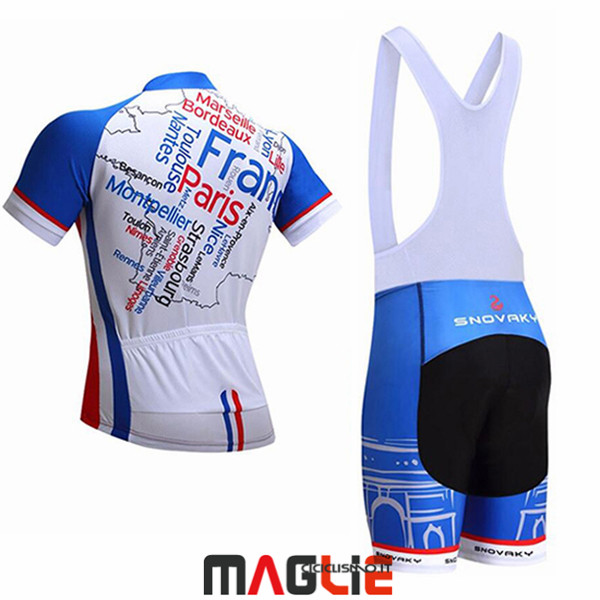 Maglia France Snovaky 2017 Blu e Bianco